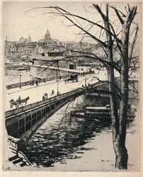 Die Leichenhalle, 1915