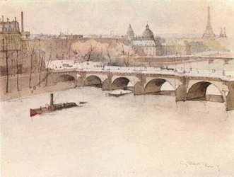 Die Pont Neuf, 1915