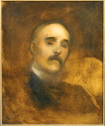 Porträt von Georges Clemenceau