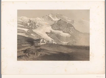 Blick auf die Jungfrau von der Kleinen Scheidegg