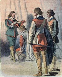 Illustration für "Vingt ans après"
