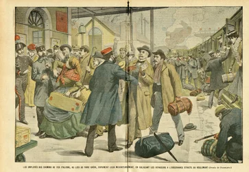 Illustration von Eugene Damblans (1865-1945) in Le Pelerin