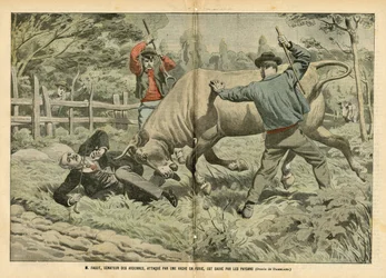 Illustration von Eugene Damblans (1865-1945) in Le Pelerin