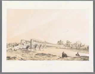 Si-o-se Pol oder Allahverdi-Khan-Brücke in Isfahan