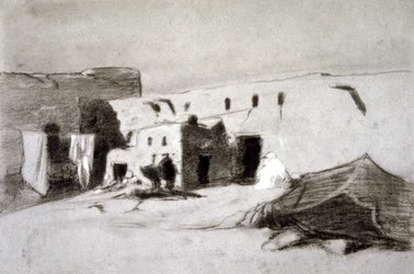 Dorf im Sahel