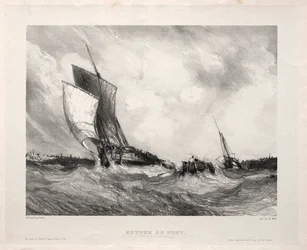 Sechs Marines: Retour au port, 1833
