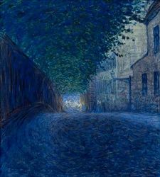 In der Dämmerung