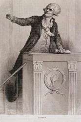 Porträt von Georges Jacques Danton (1759-94)