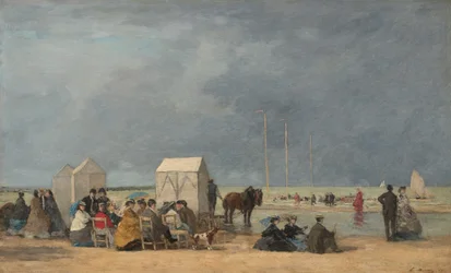 Badezeit in Deauville