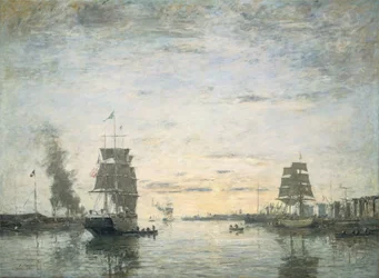 Eingang zum Hafen, Le Havre