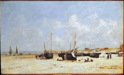 Am Strand von Berck, Pas-de-Calais
