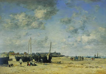 Der Strand von Berck, 1878