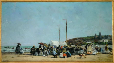 Der Strand von Trouville
