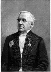 Porträt von Baron Felix Hippolyte Larrey (1808-1895), französischer Chirurg, Mitglied der Akademie der Wissenschaften und der Akademie der Medizin