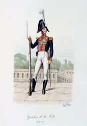 Gardes de la Porte, 1814-15