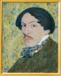 Porträt des Malers Leopold Gottlieb