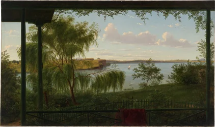 Von der Veranda von Purrumbete