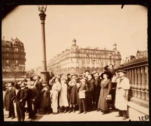 Die Sonnenfinsternis, April 1912