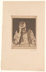 Lesender Mann