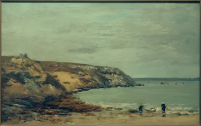 Rade de Brest. Küste von Bindy