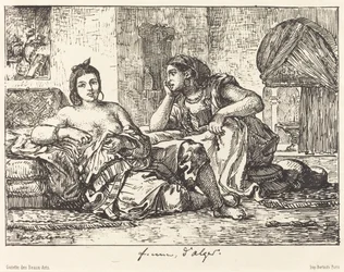 Frauen von Algier, 1833