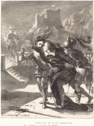Hamlet möchte dem Geist seines Vaters folgen (Akt I, Szene IV)