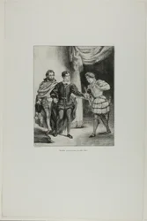 Hamlet und Guildenstern, Platte 6 aus Hamlet