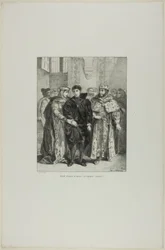 Hamlet und die Königin, Platte 1 aus Hamlet