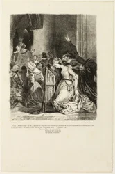 Marguerite in der Kirche, aus Faust