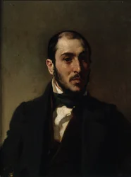 Porträt des Architekten Eugène Laval 1818-1896, ca. 1860