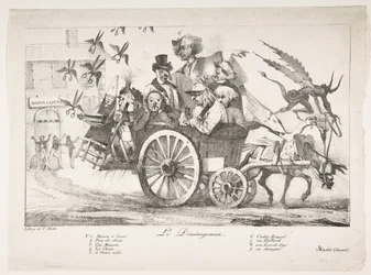 Der Zensurvorstand zieht aus, 1822