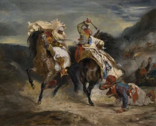 Der Kampf des Giaour und Hassan