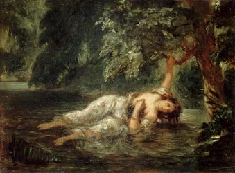 Der Tod von Ophelia, 1853