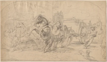 Die durchgehende Kutsche, 1830er