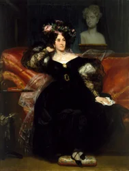 Porträt von Mme. Jules-Antoine Droz