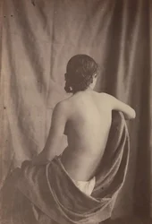 Sitzender weiblicher Akt, 1853-54