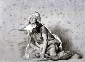 Berberfrau im Sahel