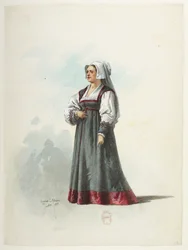 Henry VIII - Kostümentwürfe - Lacoste - 23. Kostüm