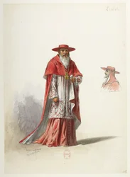 Henry VIII - Kostümentwürfe - Lacoste - 27. Prälat
