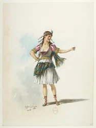 Henry VIII - Kostümentwürfe - Lacoste - 41. Kostüm