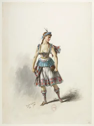 Henry VIII - Kostümentwürfe - Lacoste - 69. Kostüm