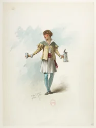 Henry VIII - Kostümentwürfe - Lacoste - 75. Kostüm