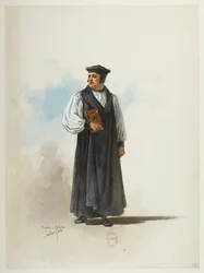 Saint-Saëns - Henry VIII - Kostümentwürfe - Lacoste - 35. Kostüm