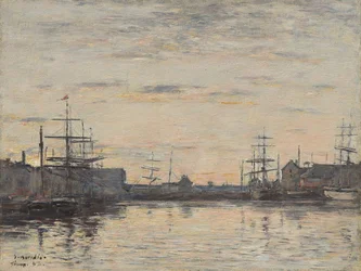 Fécamp: Das Hafenbecken