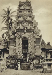 Niederländische Indien, Tempel, Bali