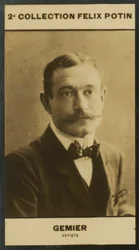 Firmin Gemier, Künstler