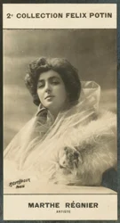 Marthe Regnier, Künstlerin