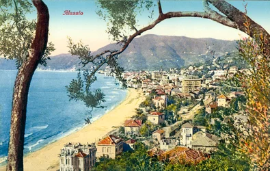Ansicht von Alassio (Foto)