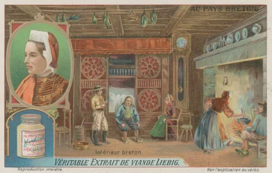 Ein bretonisches Haus