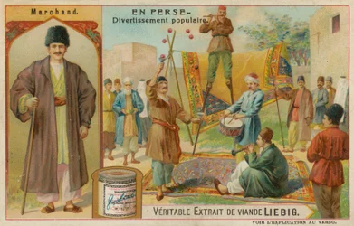 Ein Kaufmann und beliebte Entertainer